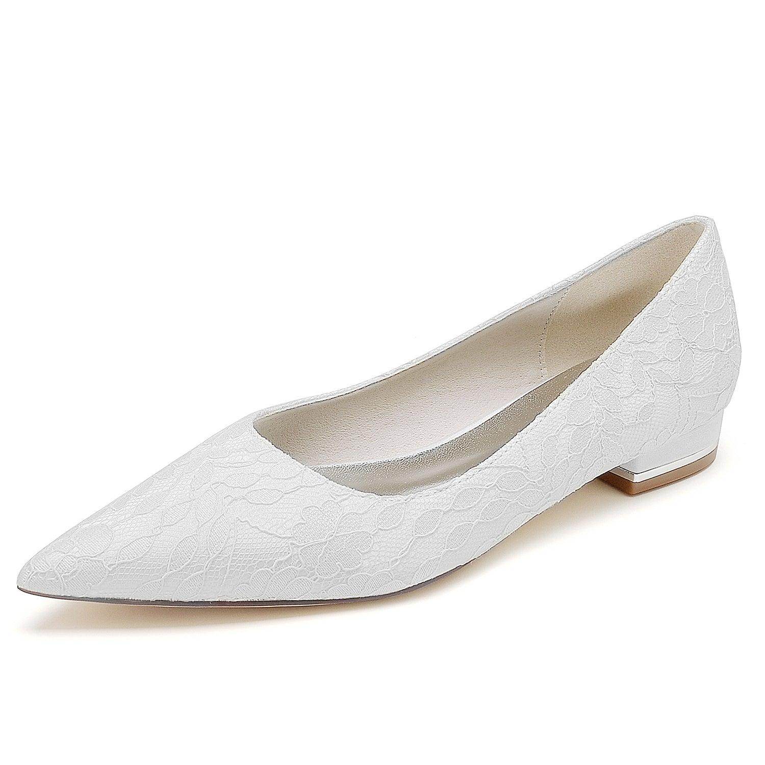 Flat Heel 2.5cm Lace Shoes CK0242
