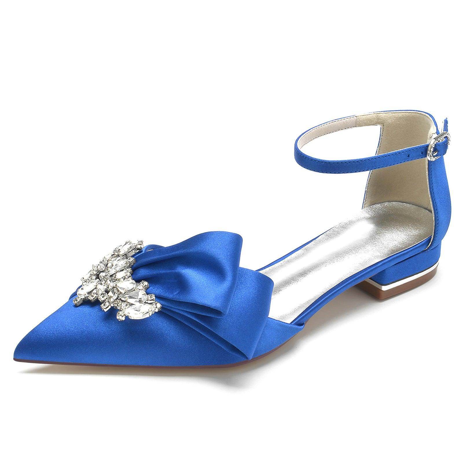 Flat Heel 2.5cm Silk-Like Shoes CK0261