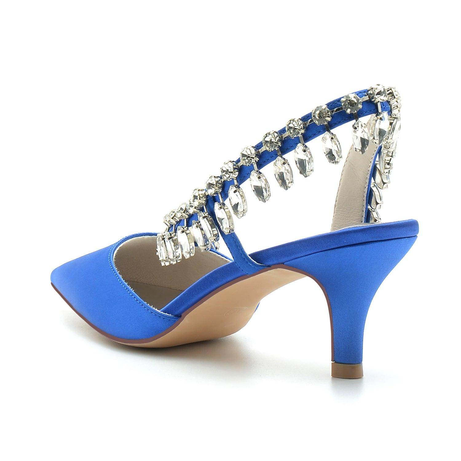 Stiletto Heel 6cm Silk-Like Shoes CK0359