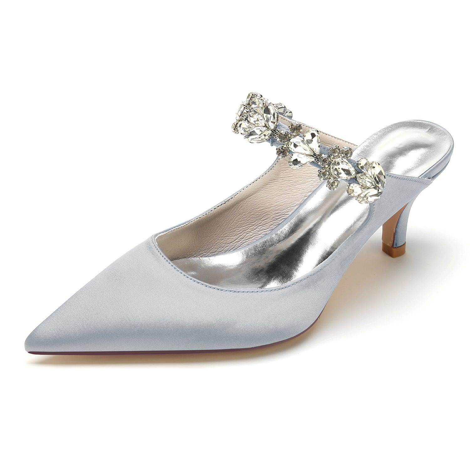 Stiletto Heel 6cm Silk-Like Shoes CK0360