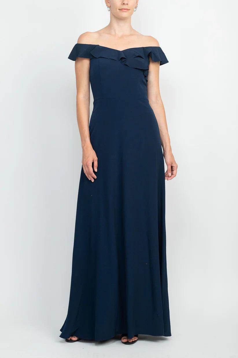 A-Line Floor Length Polyester Mother Dress CM0200