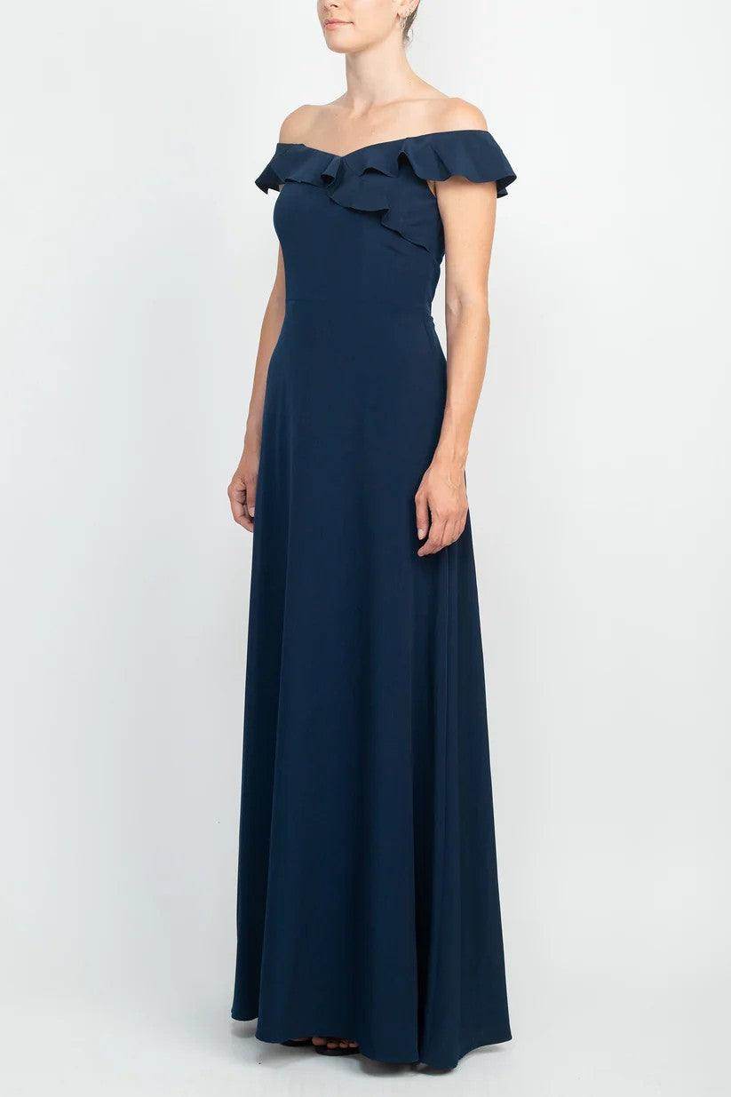 A-Line Floor Length Polyester Mother Dress CM0200