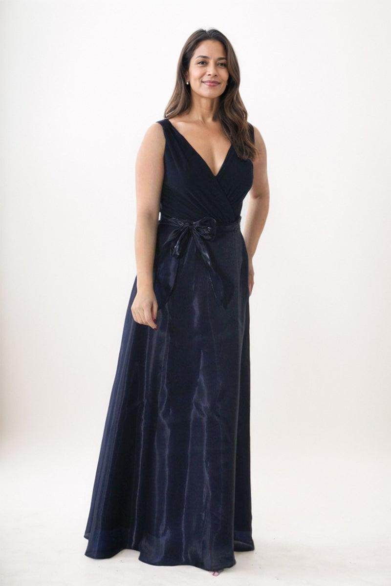 A-line Maxi Chiffon Organza Mother Dress CM0229