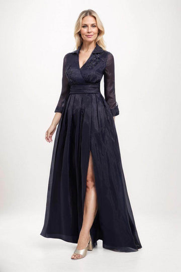 A-Line Maxi Organza Mother Dress CM0235