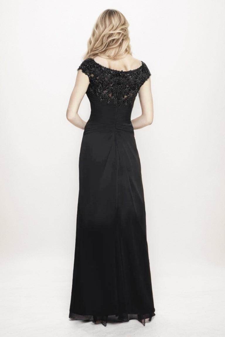 A-Line Maxi Chiffon Mother Of The Bride Dress CM0272