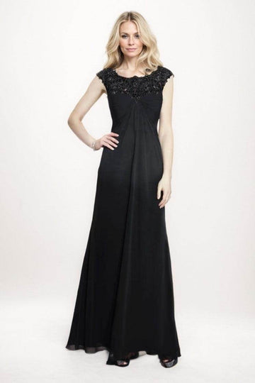 A-Line Maxi Chiffon Mother Of The Bride Dress CM0272