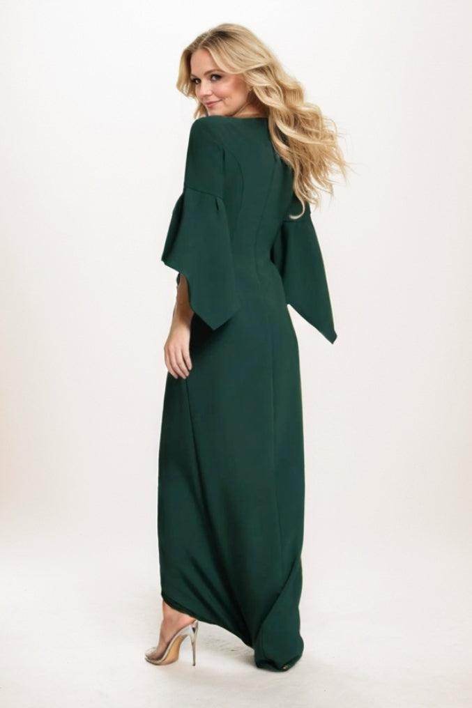 Sheath Maxi Elastic Cloth Mother Of The Bride Dress CM0294