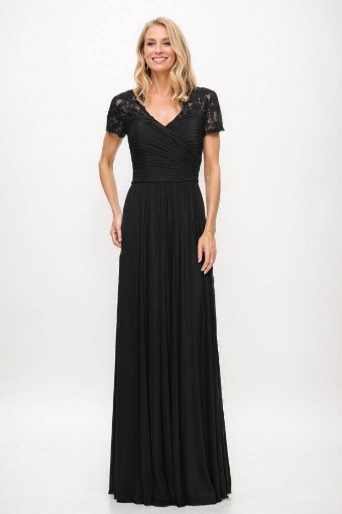 A-Line Maxi Chiffon Mother Of The Bride Dress CM0317