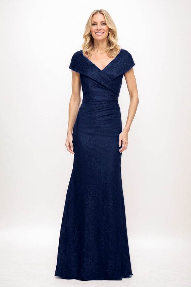 Sheath Maxi Lace Mother Of The Bride Dress CM0325