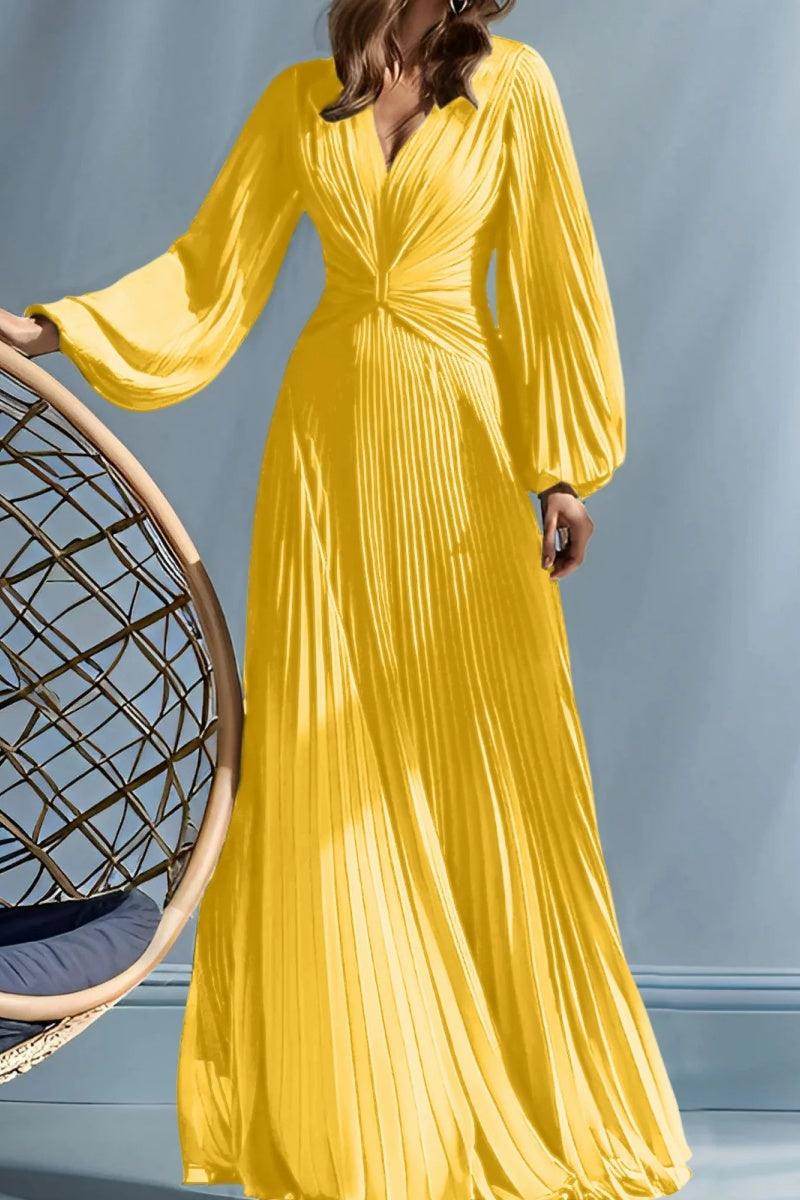A Line V-Neck Mother of the Bride Dresses with Ruched CM0367