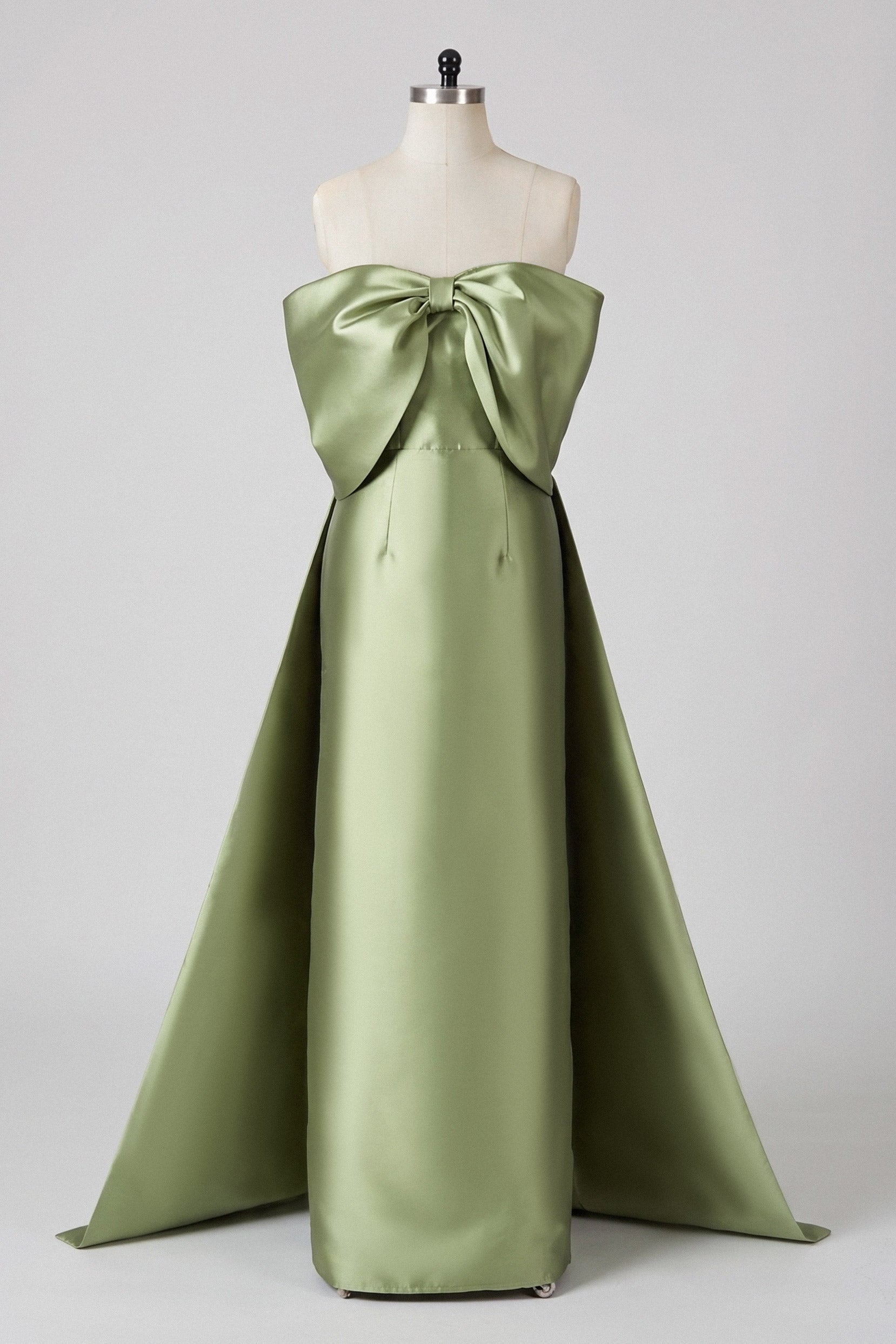 Trumpet-Mermaid Maxi Mikado Mother of the Bride Dresses CM0387
