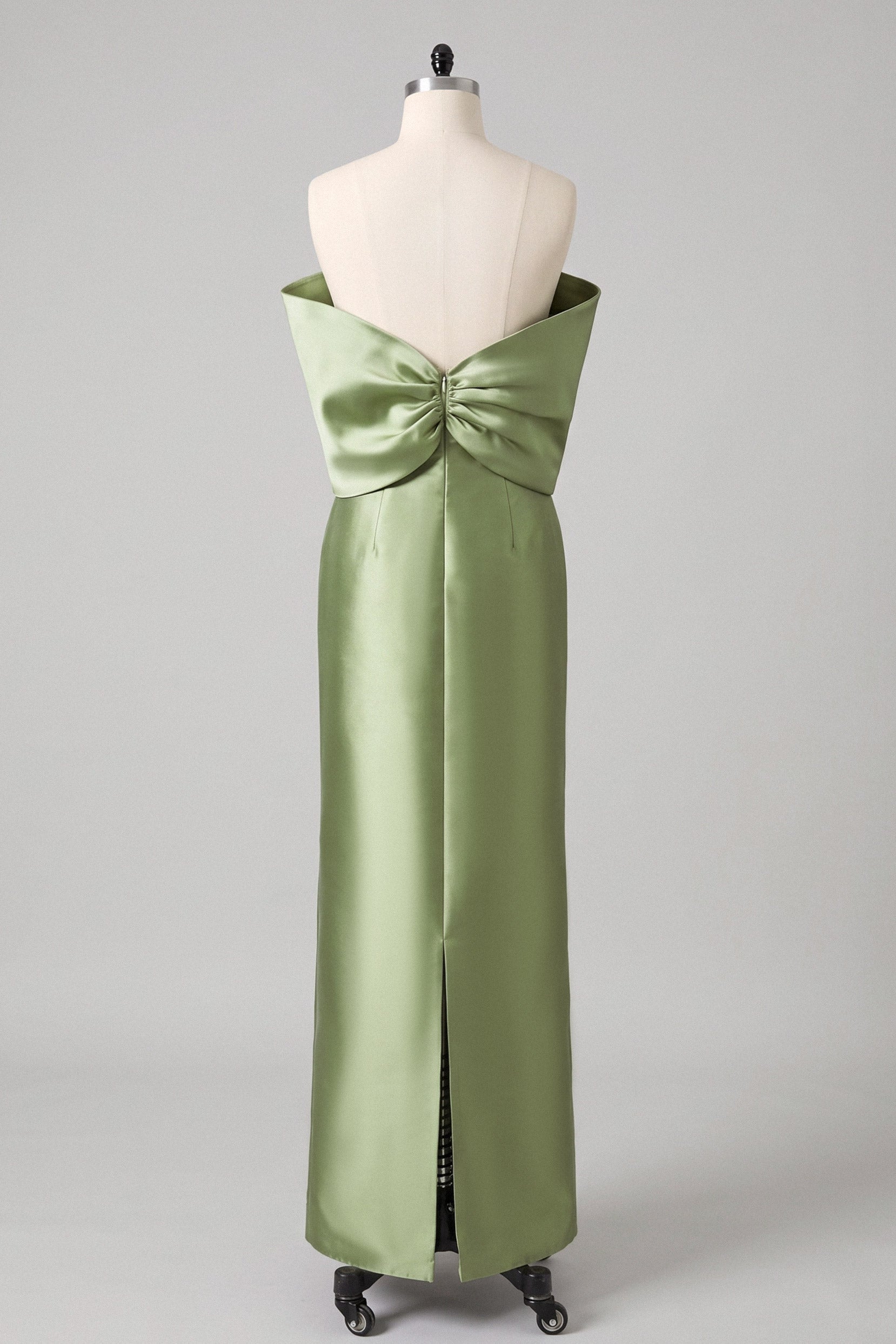 Trumpet-Mermaid Maxi Mikado Mother of the Bride Dresses CM0387