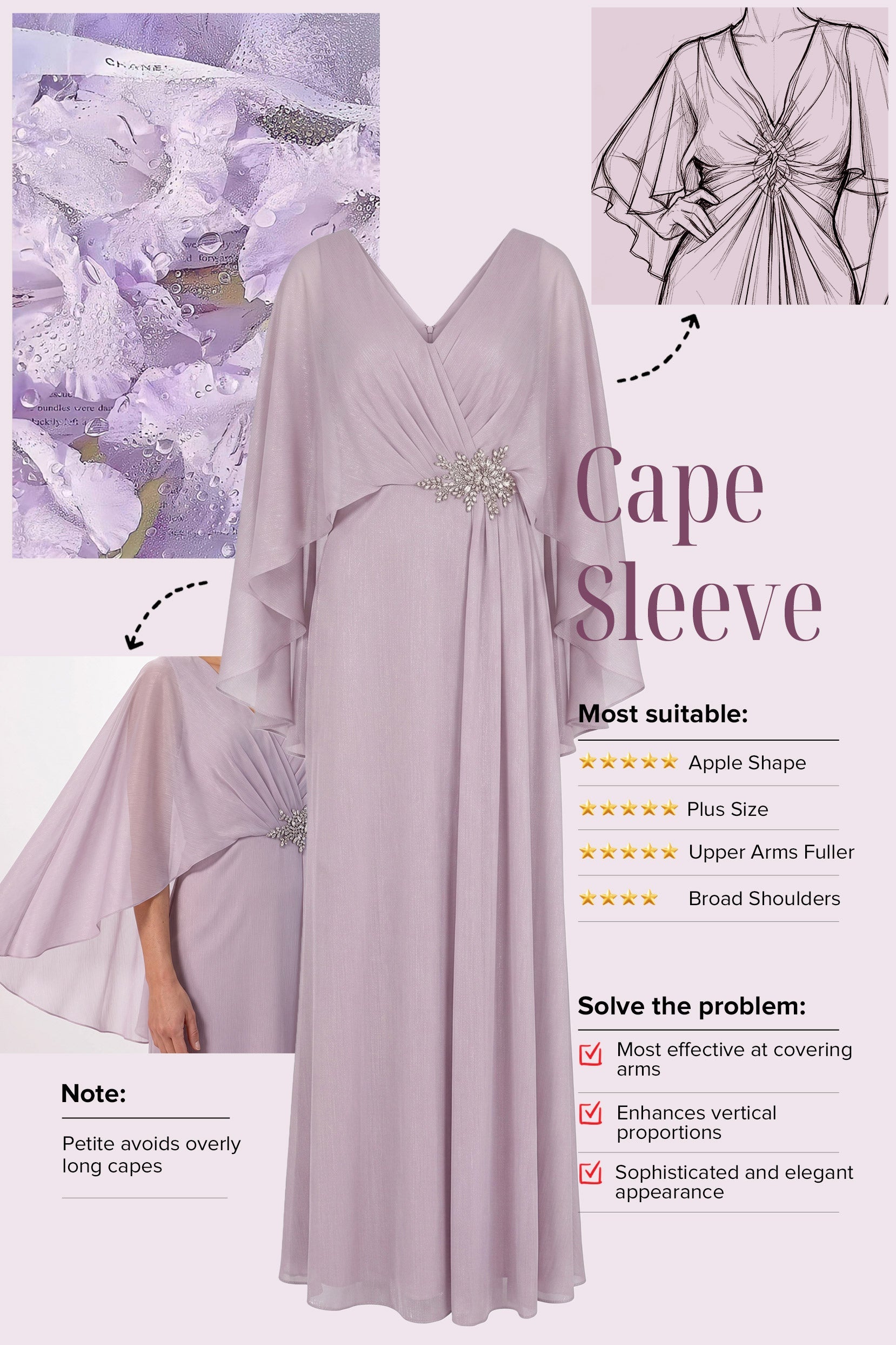 Sheath-Column Maxi Chiffon Mother of the Bride Dresses CM0389