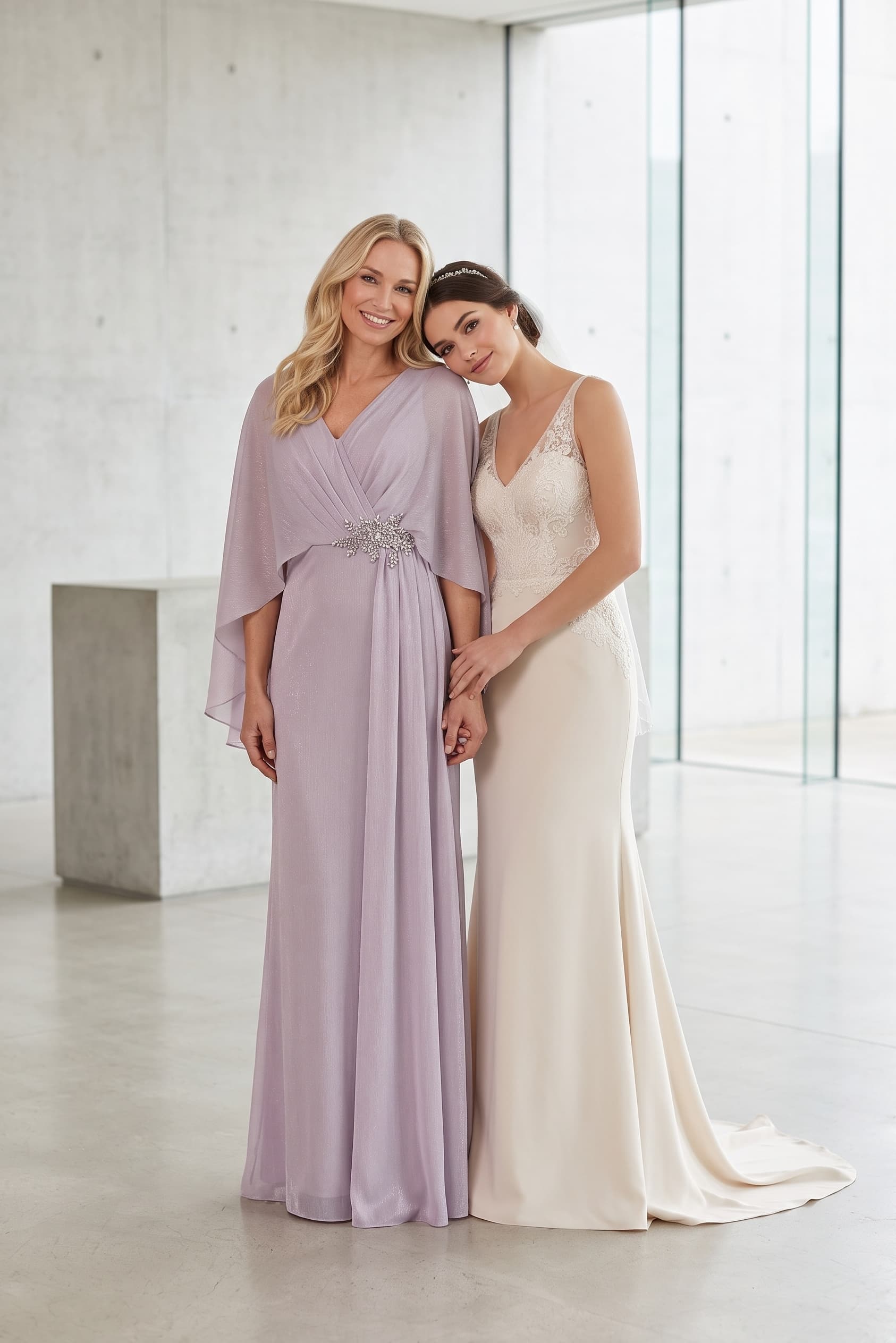 Sheath-Column Maxi Chiffon Mother of the Bride Dresses CM0389