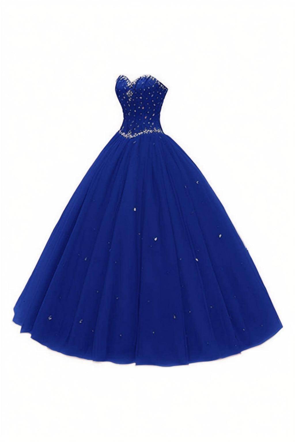 Princess Floor Length Tulle Prom Dress CS0425