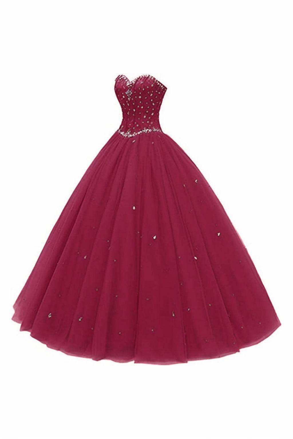 Princess Floor Length Tulle Prom Dress CS0425