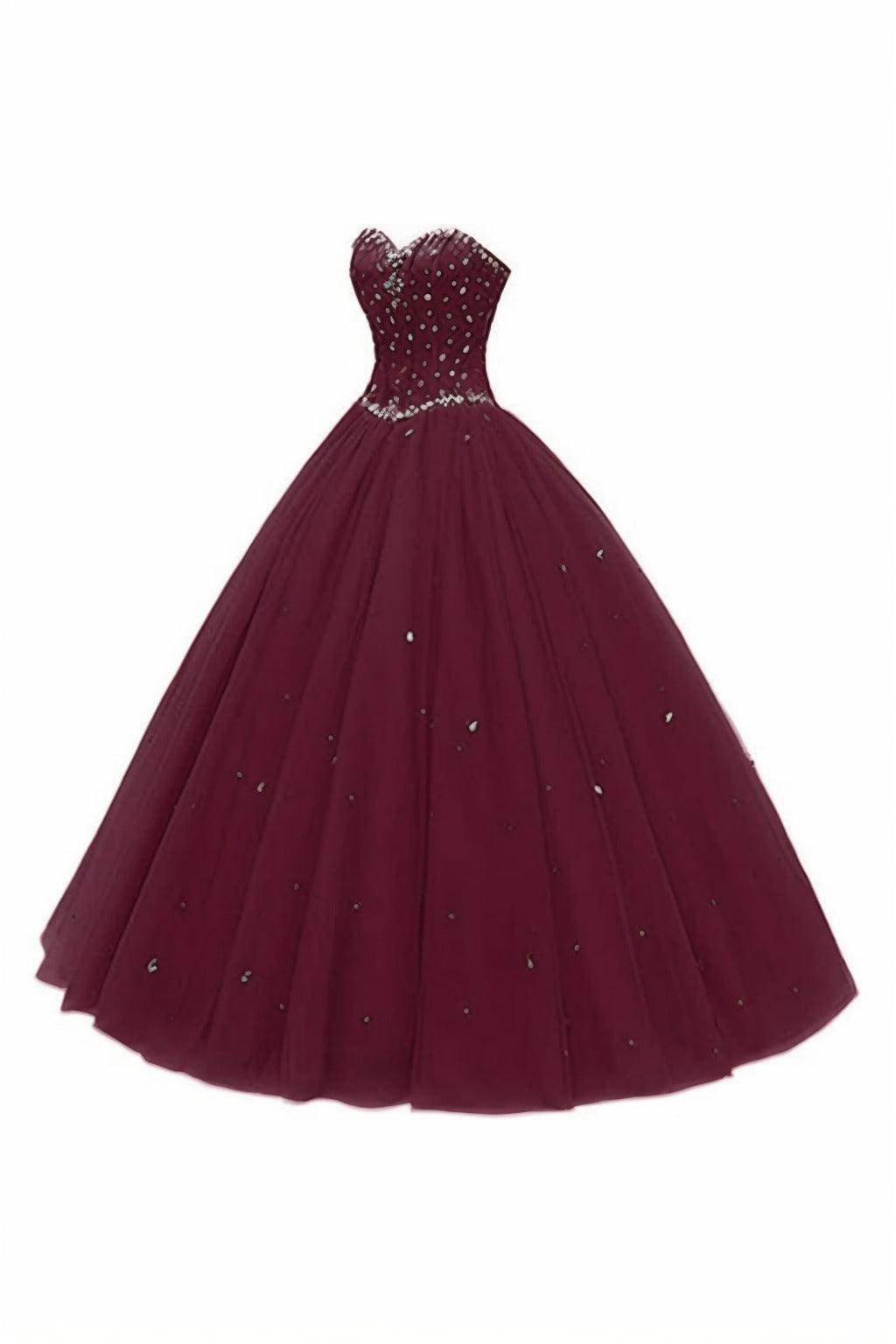 Princess Floor Length Tulle Prom Dress CS0425