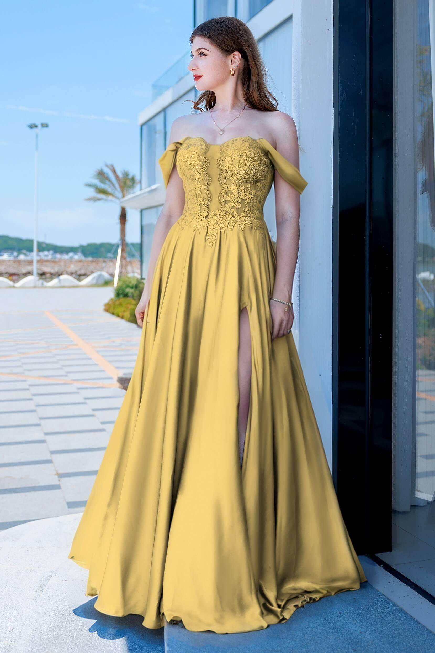 A-Line Floor Length Forged Chiffon Prom Dress CS0485