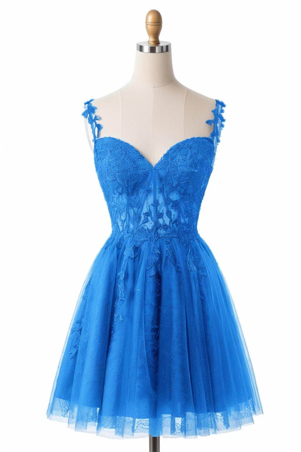 A-Line Short-Mini Tulle Homecoming Dresses CS0505