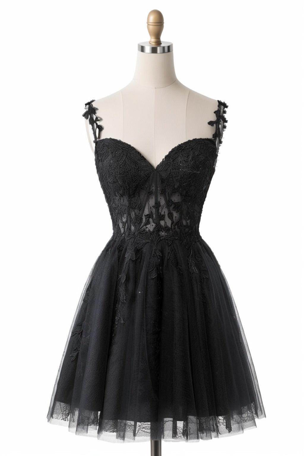 A-Line Short-Mini Tulle Homecoming Dresses CS0505