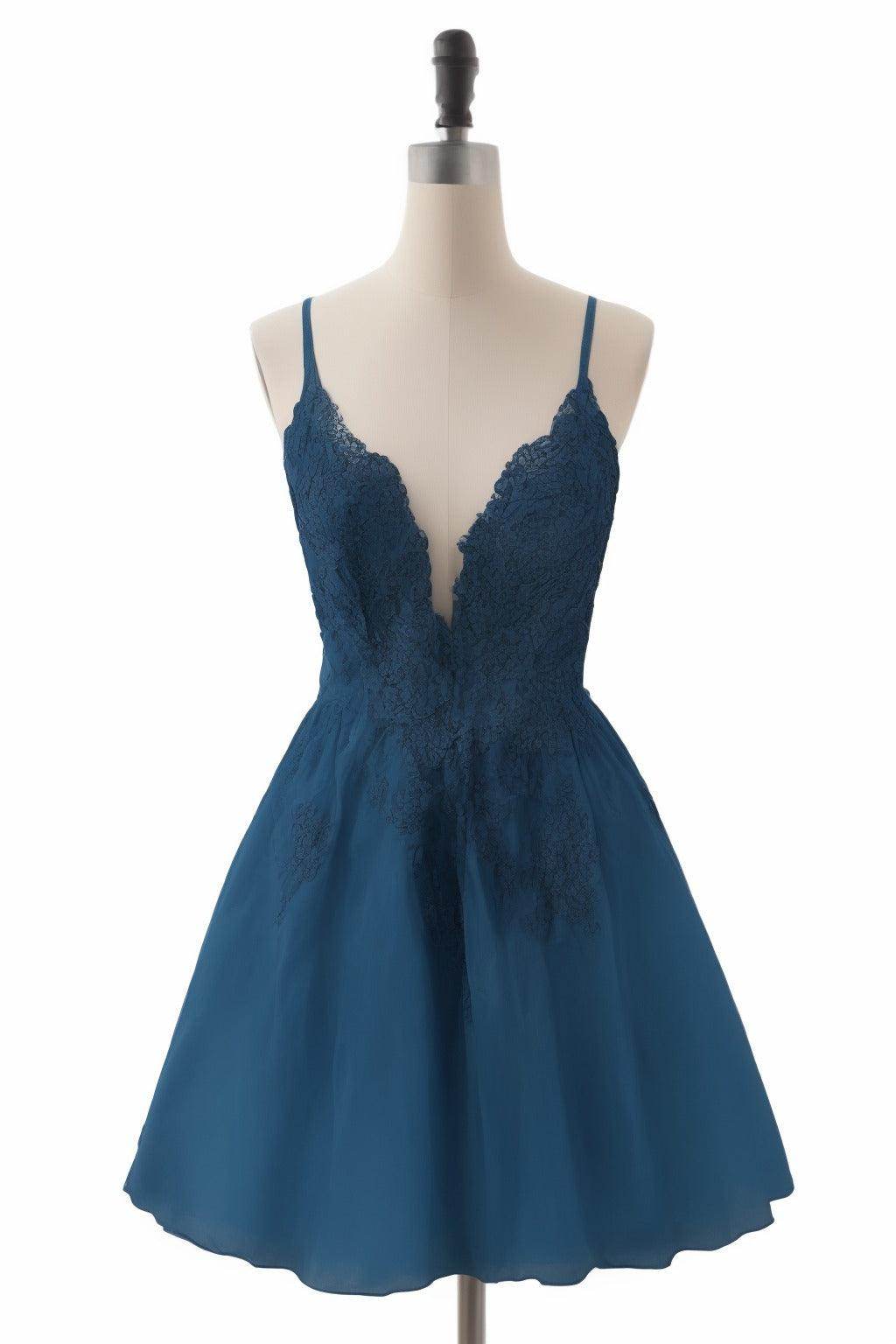 A-Line Short-Mini Tulle Homecoming Dresses CS0506