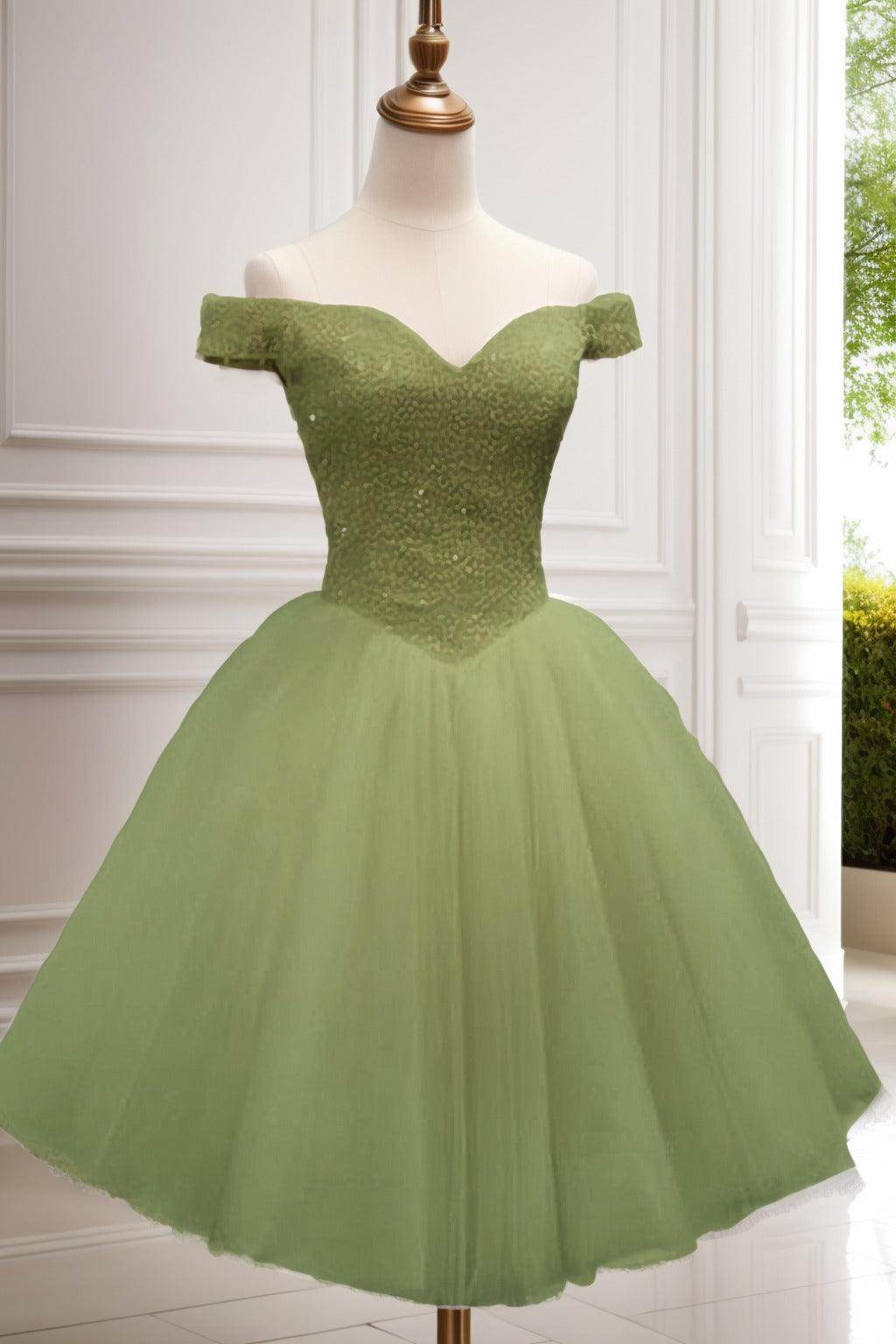Princess Knee Length Tulle Homecoming Dresses CS0523