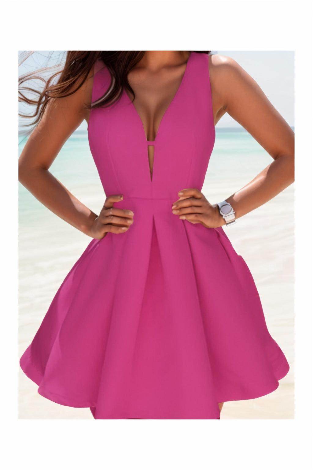 A-Line Knee Length Satin Homecoming Dresses CS0531