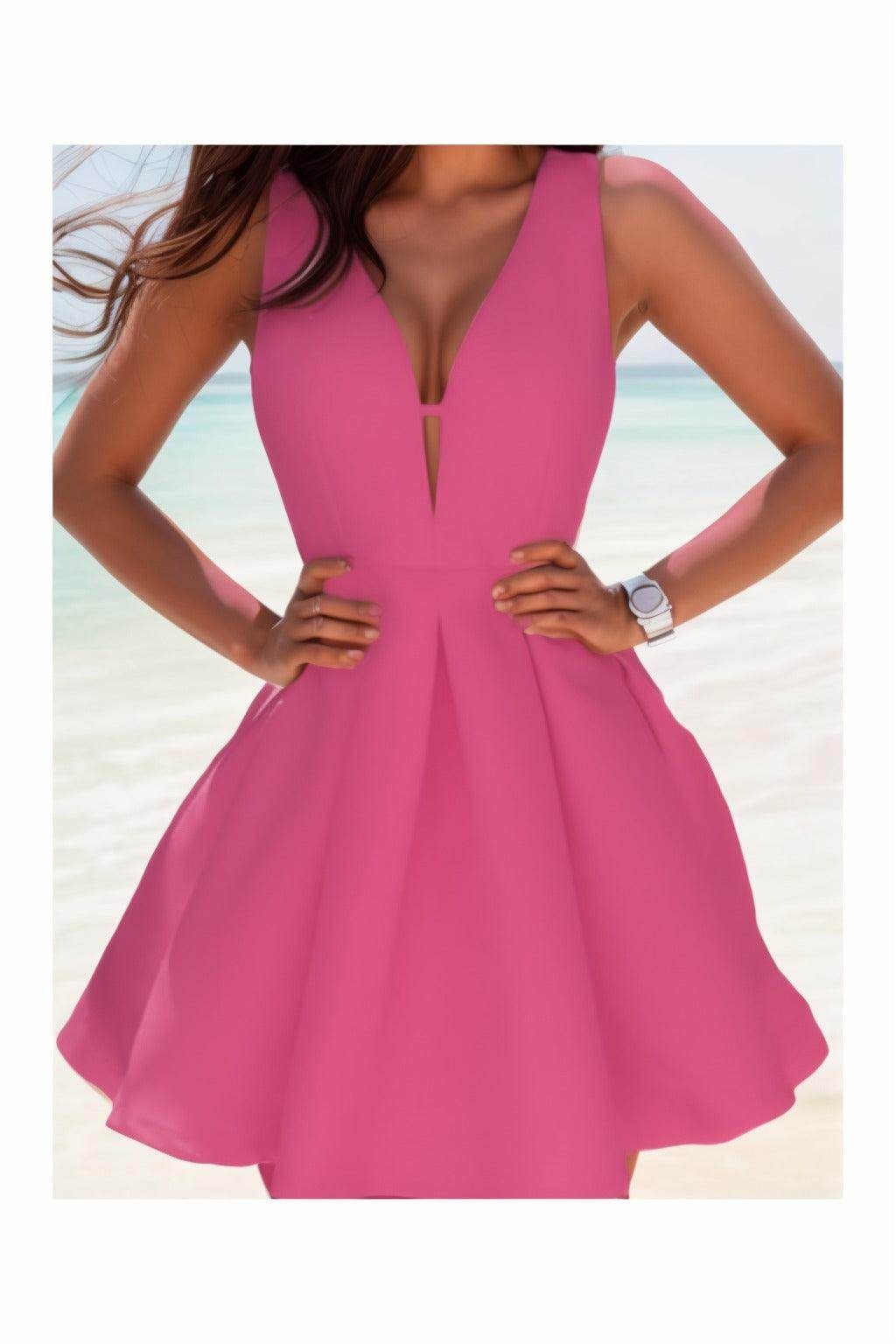 A-Line Knee Length Satin Homecoming Dresses CS0531