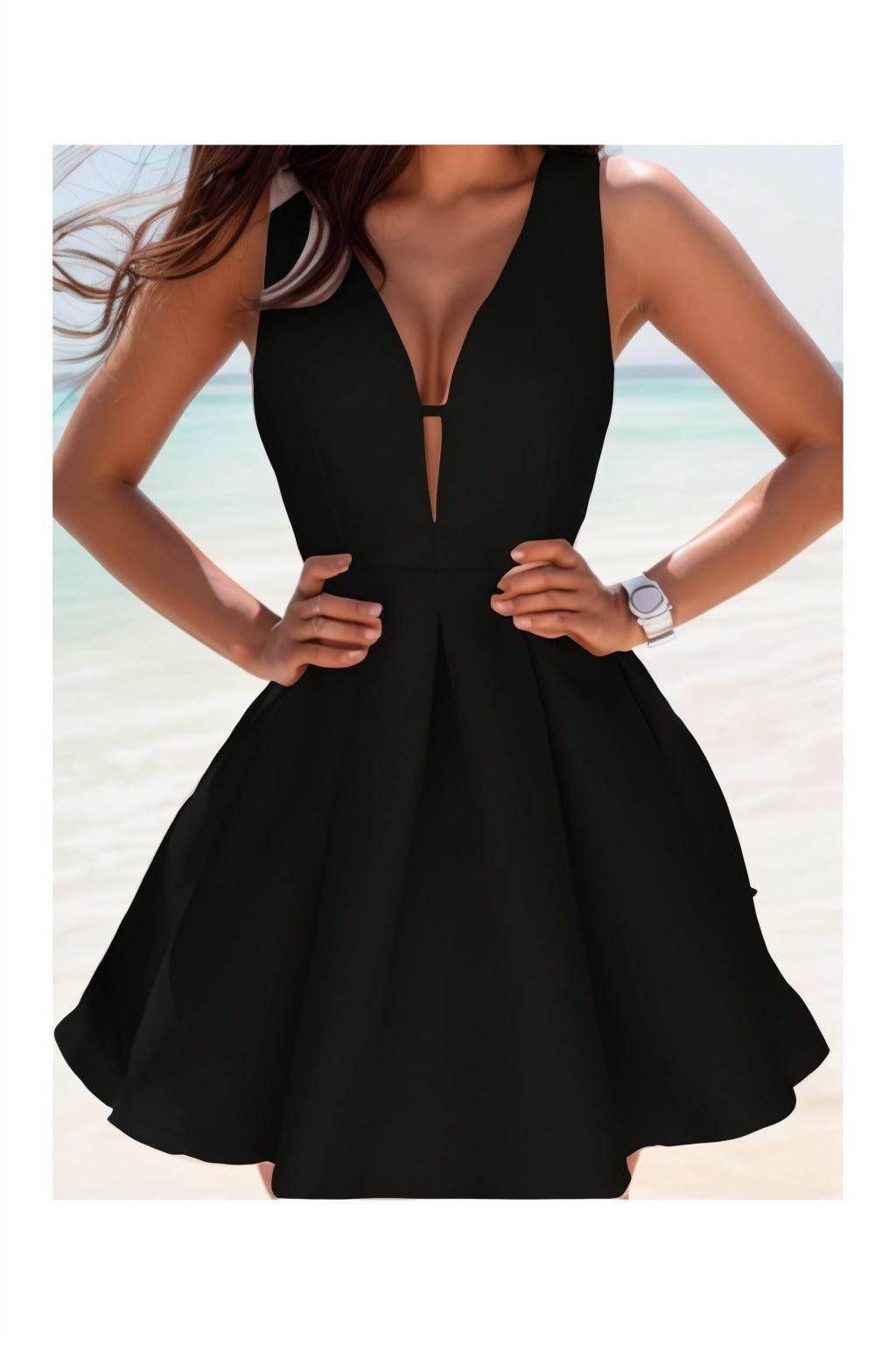 A-Line Knee Length Satin Homecoming Dresses CS0531