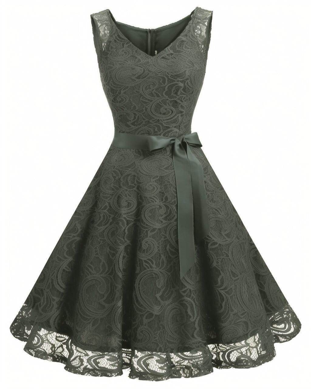 A-Line Knee Length Silk-Like Graduation Dresses CS0542