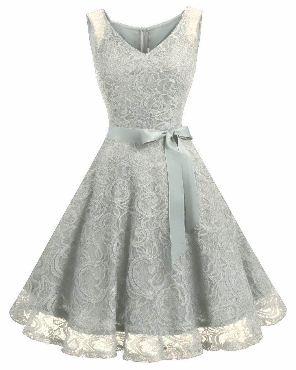 A-Line Knee Length Silk-Like Graduation Dresses CS0542