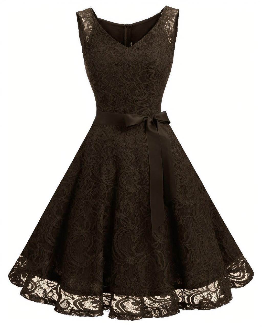A-Line Knee Length Silk-Like Graduation Dresses CS0542