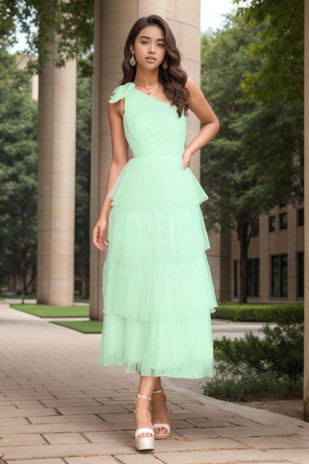 A-Line Short-Mini Tulle Graduation Dresses CS0546