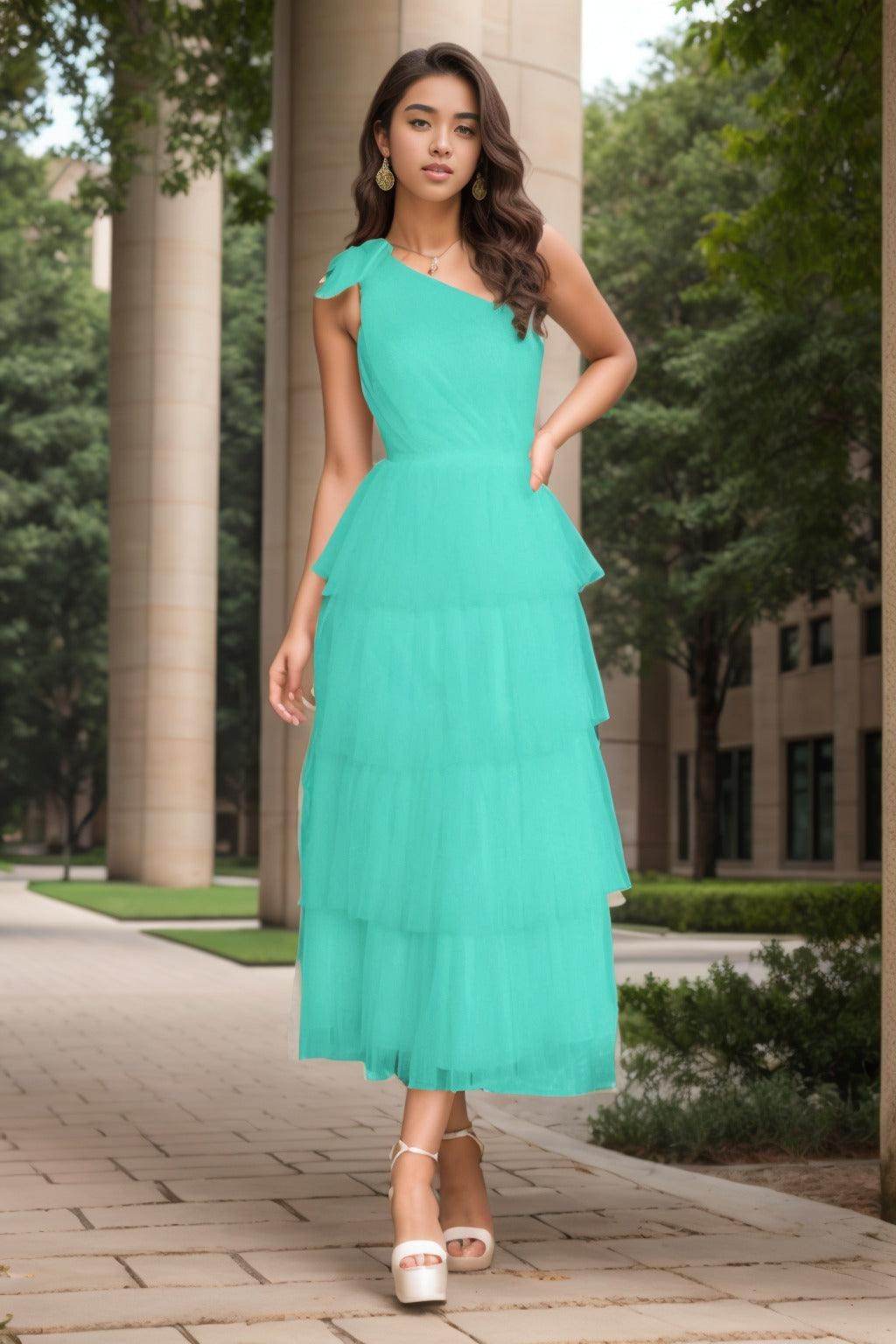 A-Line Short-Mini Tulle Graduation Dresses CS0546