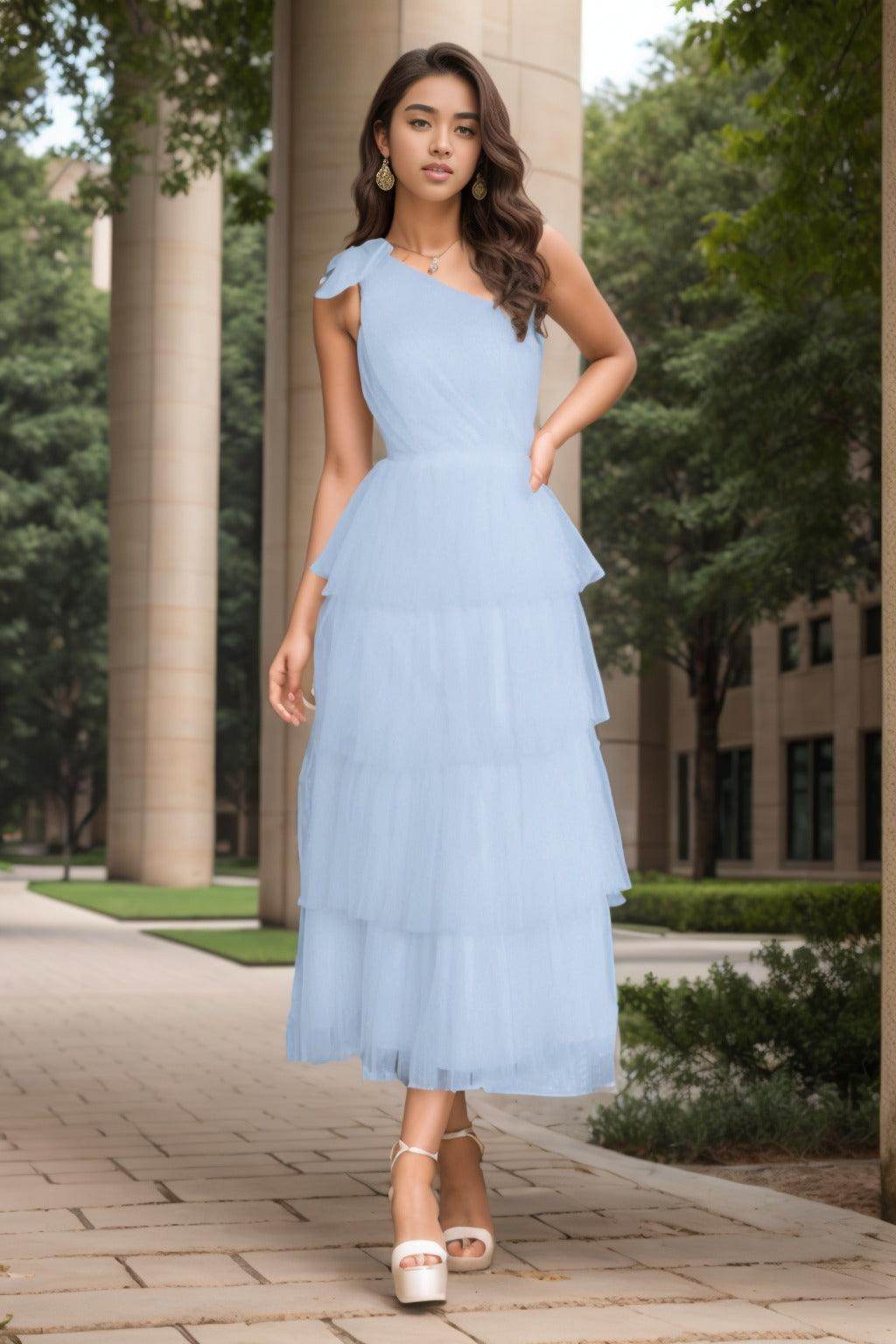 A-Line Short-Mini Tulle Graduation Dresses CS0546