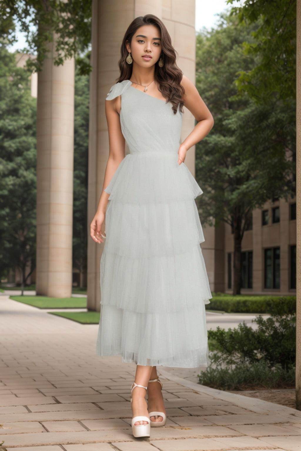 A-Line Short-Mini Tulle Graduation Dresses CS0546