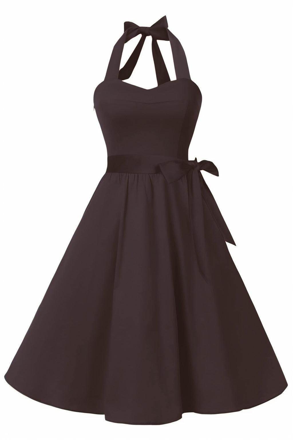 A-Line Knee Length Satin Graduation Dresses CS0559