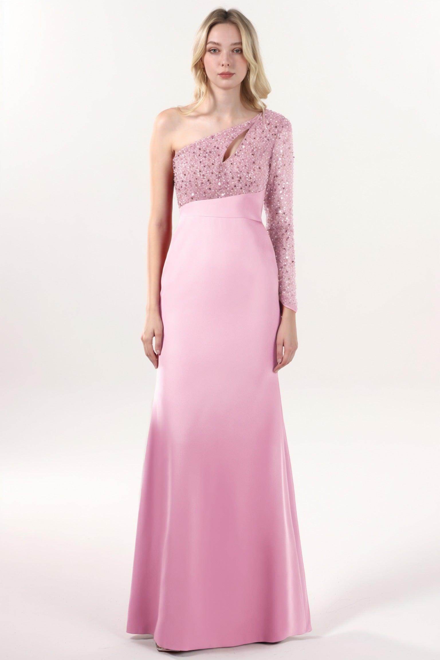 Trumpet-Mermaid Maxi Stretch Crepe Formal Dress CS0587