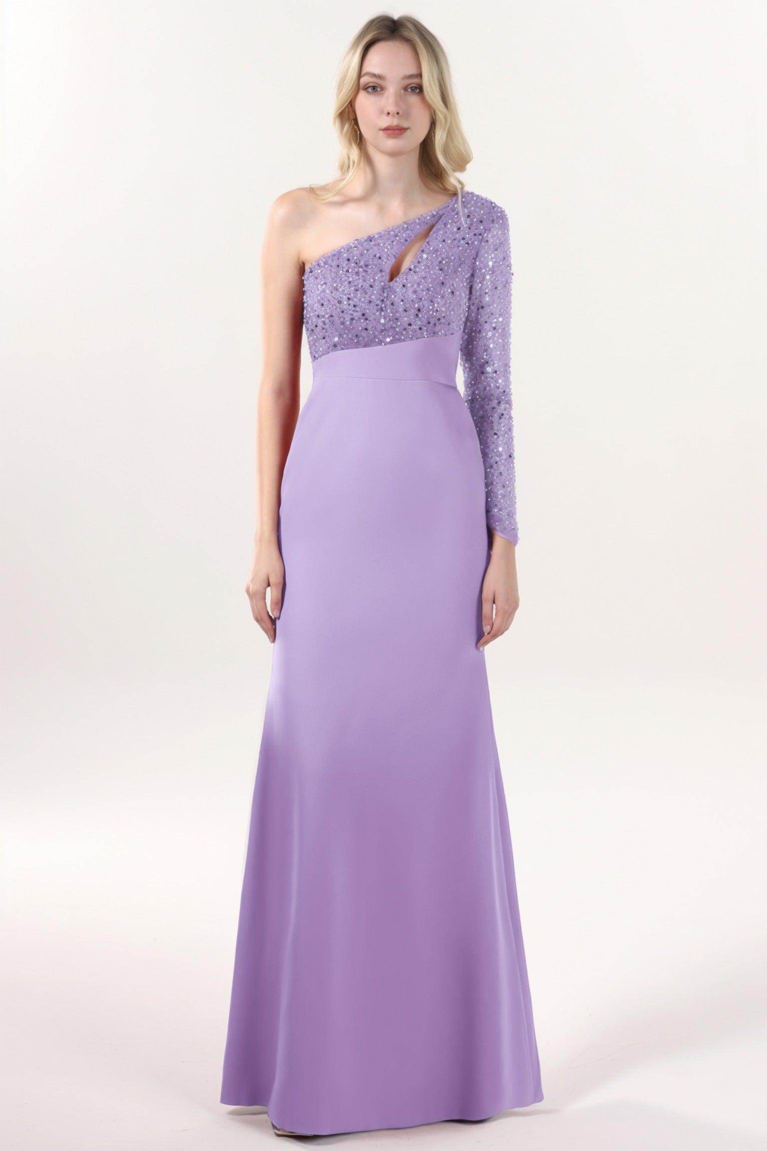 Trumpet-Mermaid Maxi Stretch Crepe Formal Dress CS0587