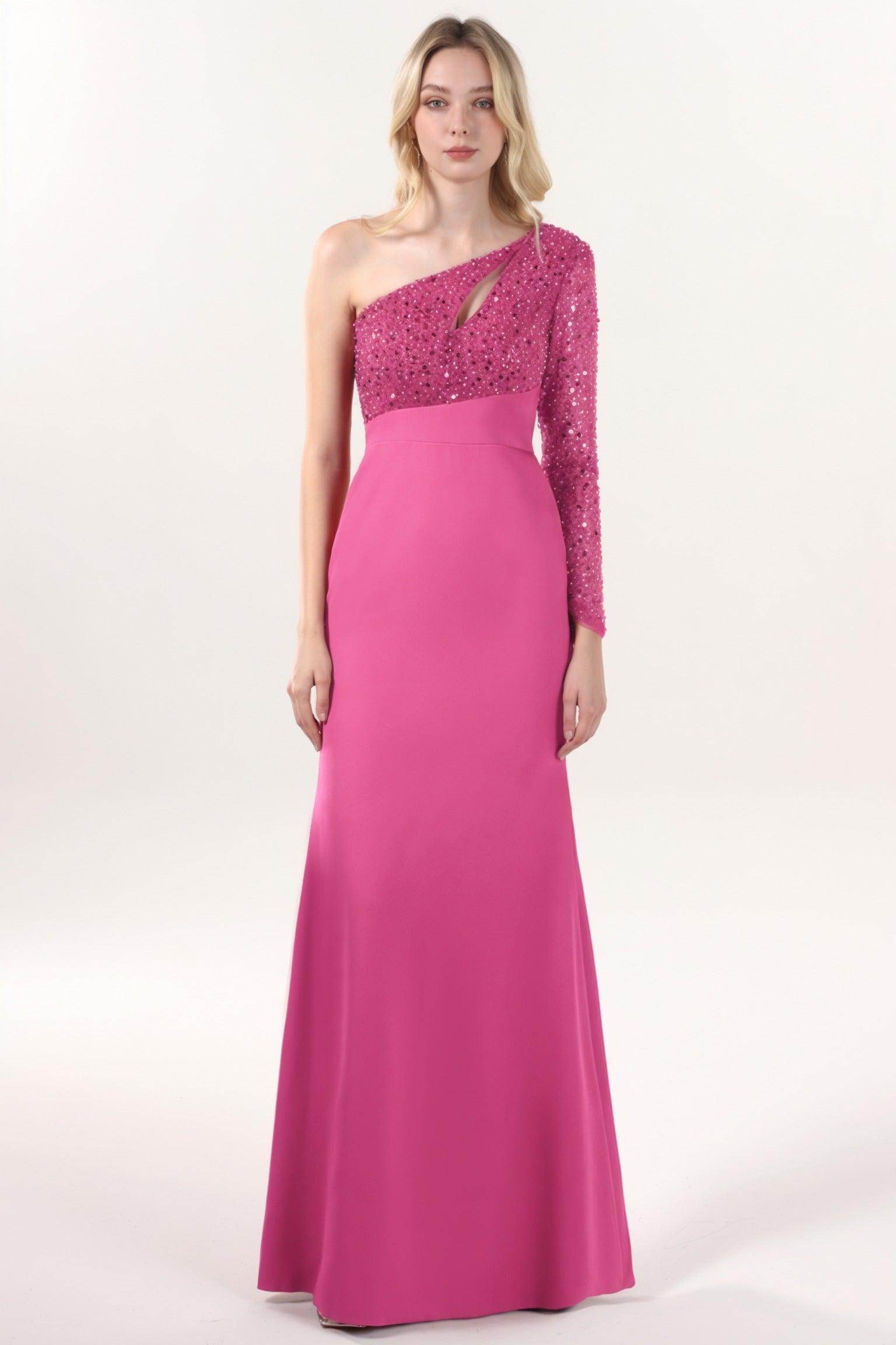 Trumpet-Mermaid Maxi Stretch Crepe Formal Dress CS0587