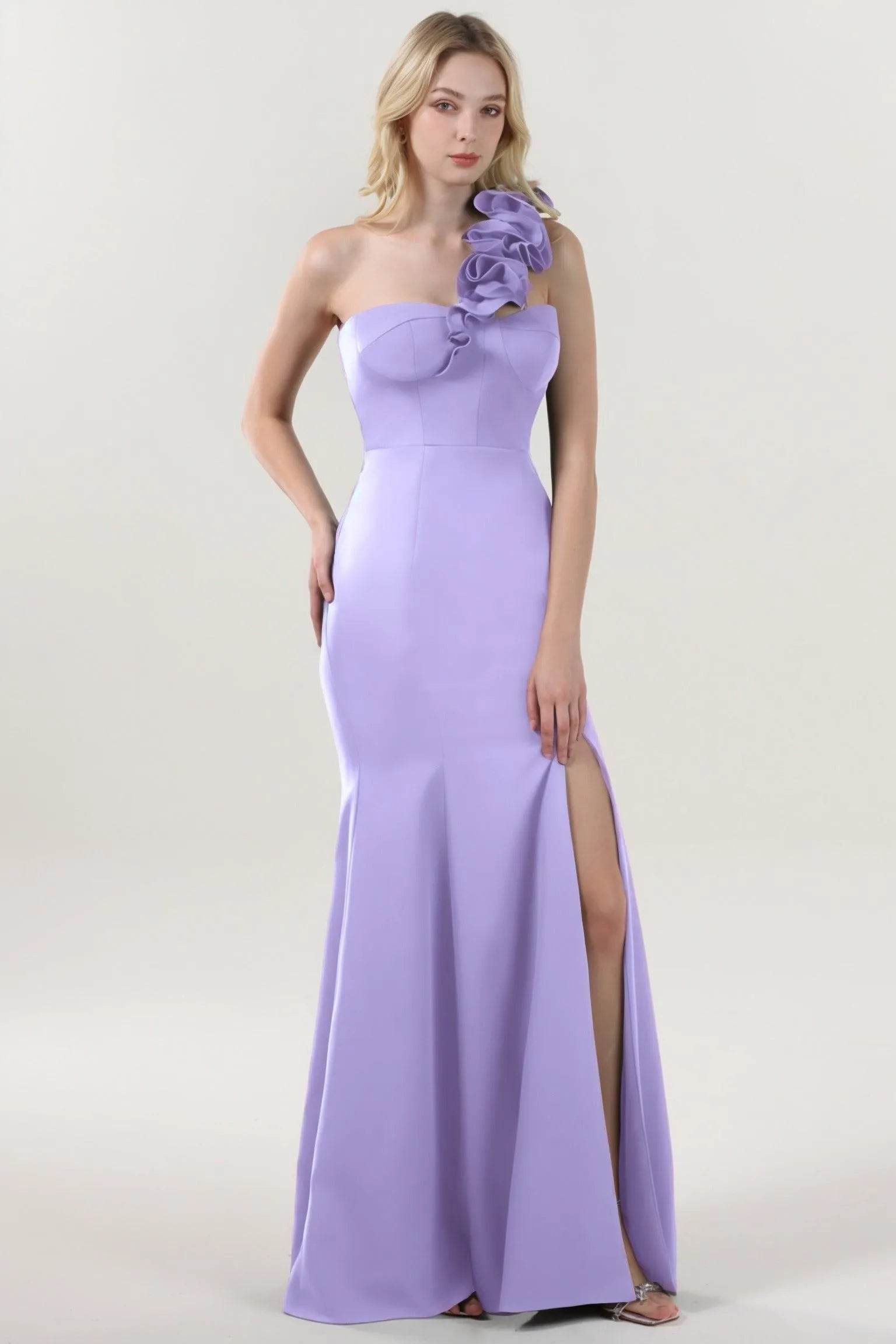 Trumpet-Mermaid Maxi Stretch Crepe Formal Dress CS0596