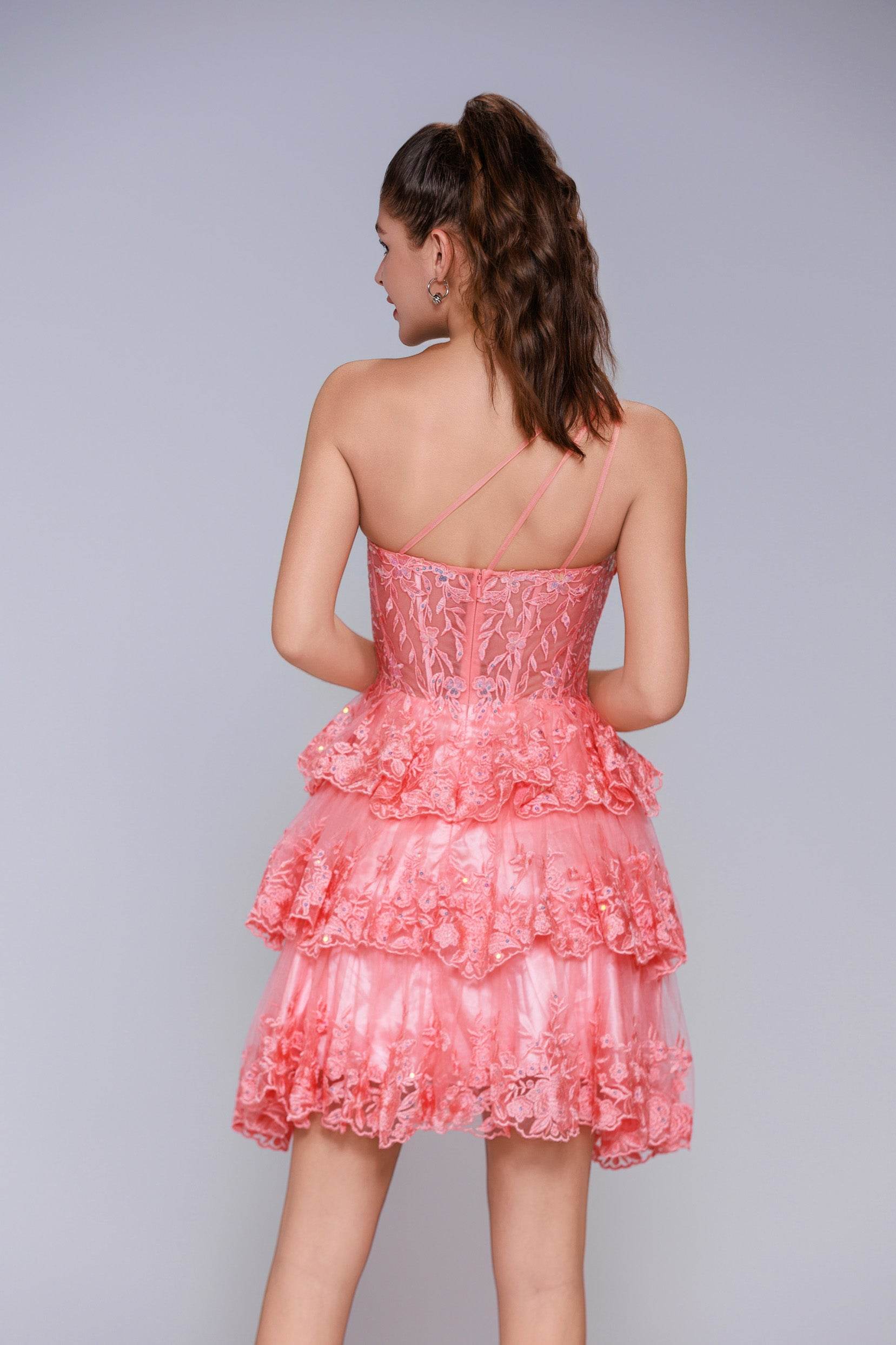 Ball Gown Mini Tulle Homecoming Dress CS1011