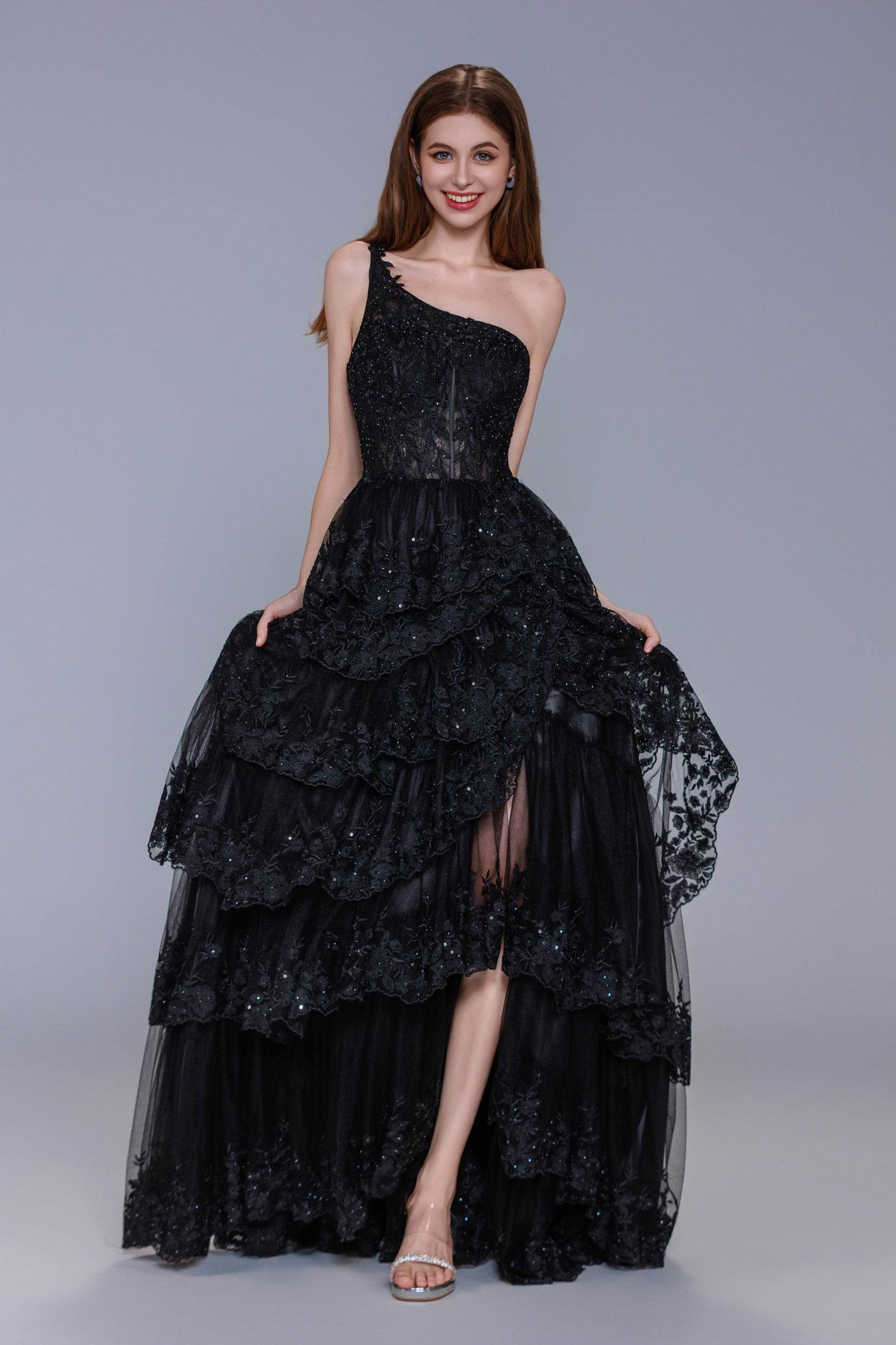Ball Gown Maxi Tulle Prom Dress CS1049