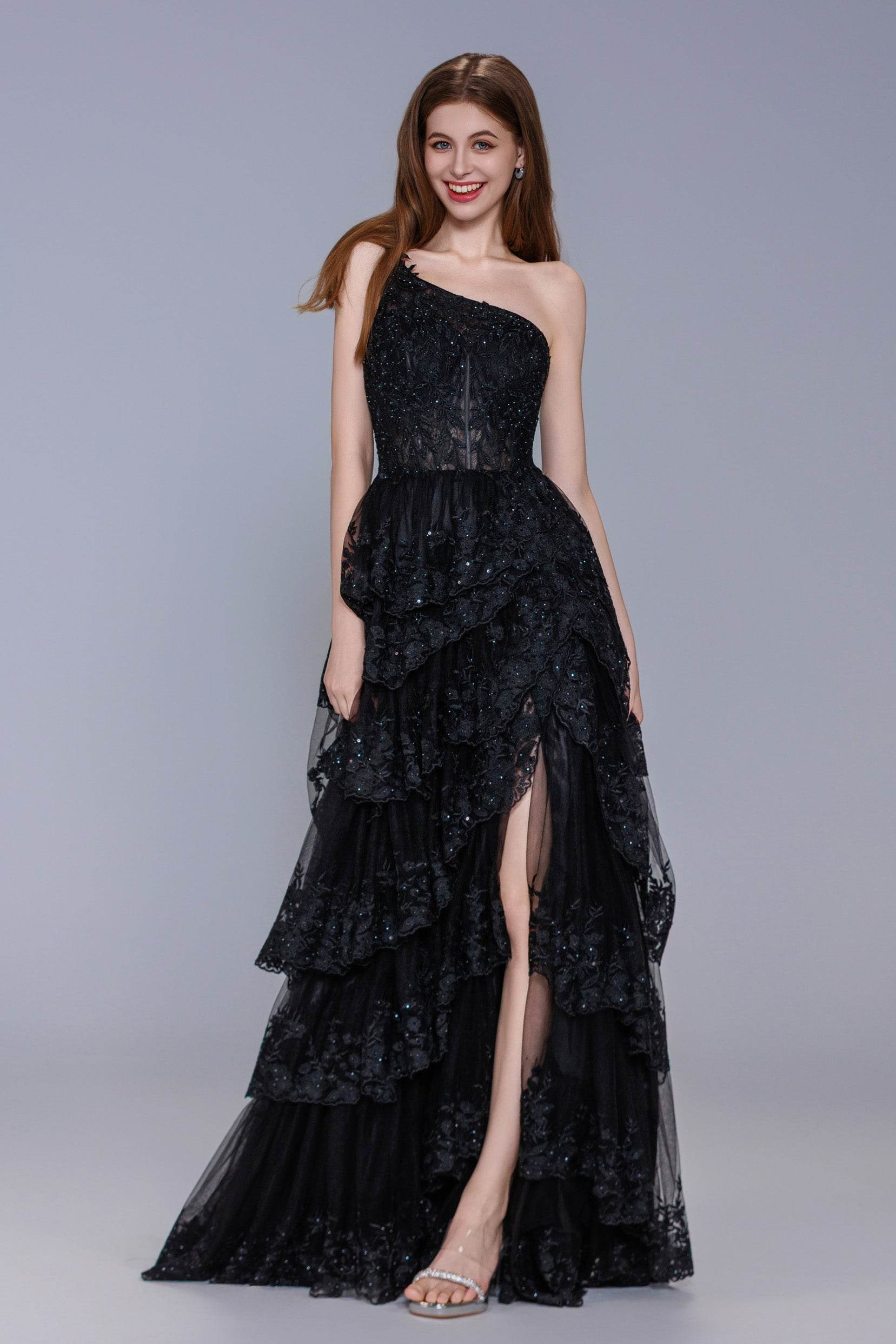 Ball Gown Maxi Tulle Prom Dress CS1049