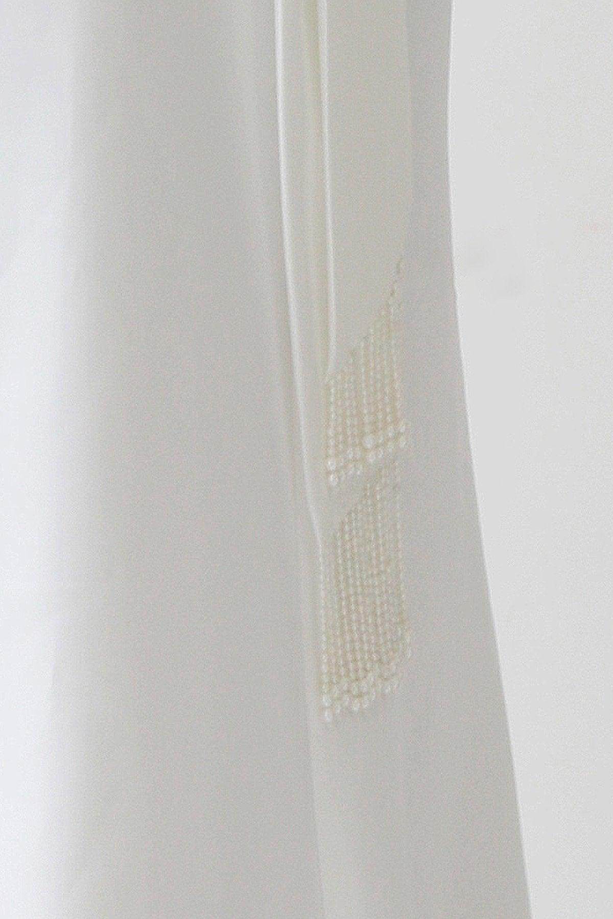 Trumpet-Mermaid Sweep-Brush Train Satin Wedding Dress CW3052