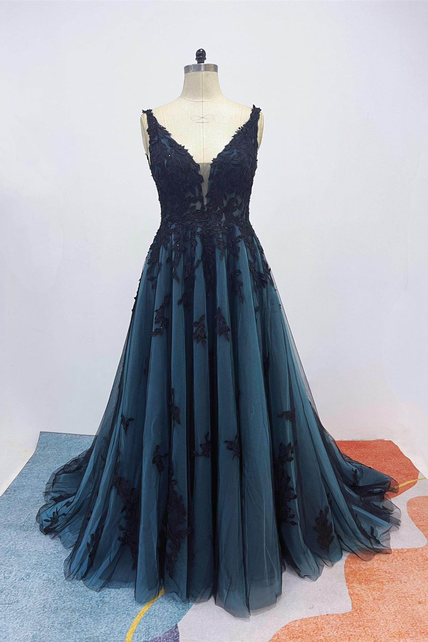 A-Line Court Train Tulle Wedding Dress CW3222