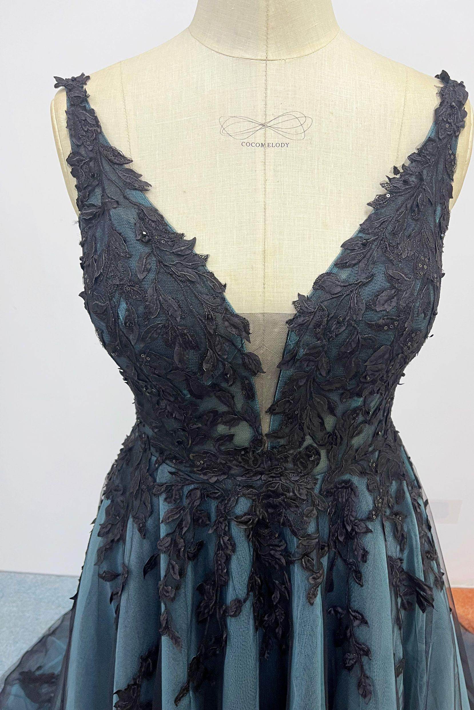 A-Line Court Train Tulle Wedding Dress CW3222