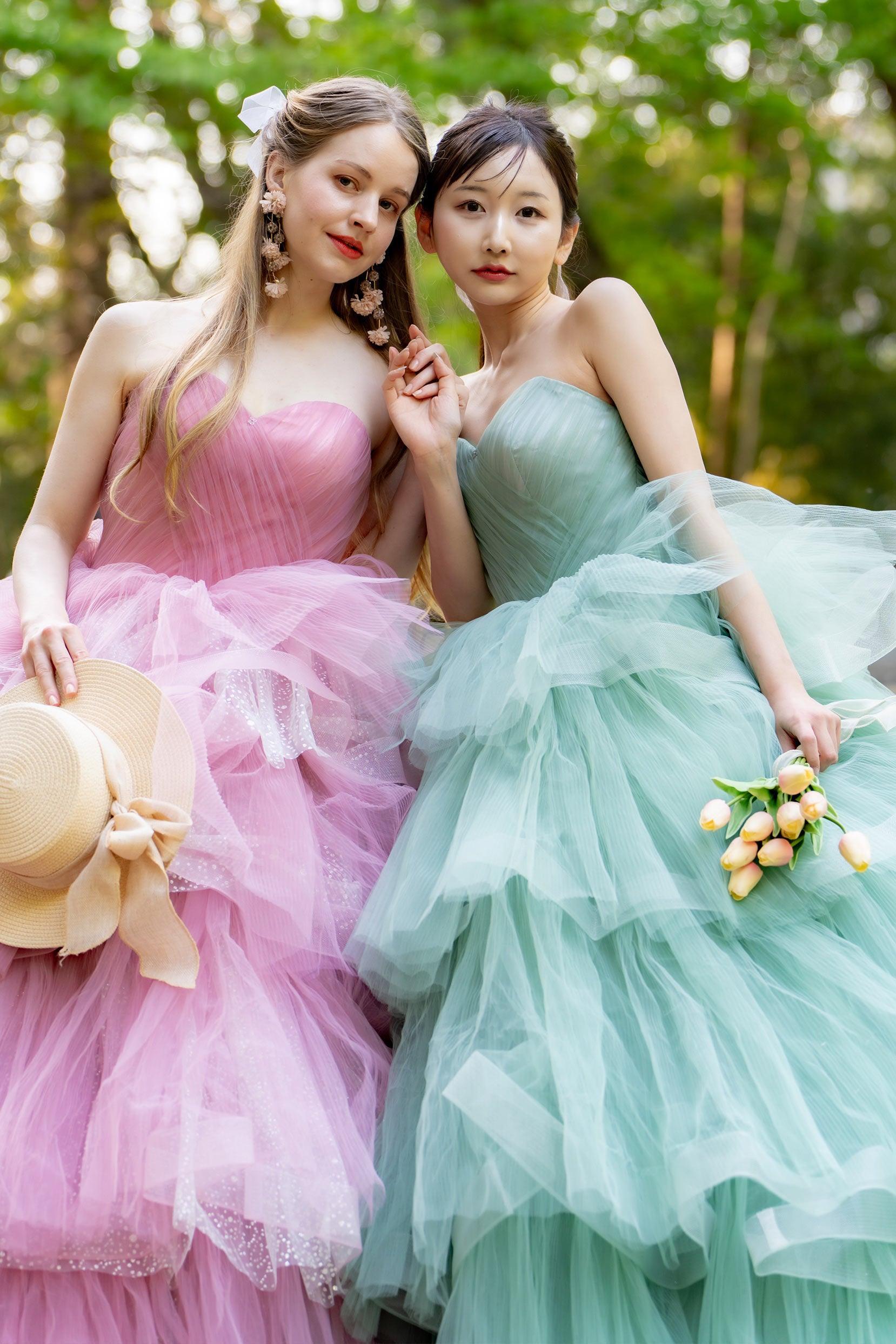 Ball Gown Court Train Tulle Wedding Dress CW3298
