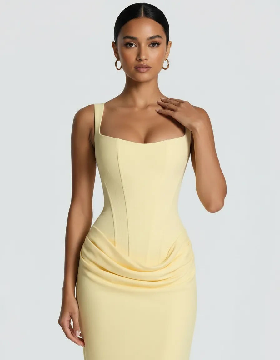 Capri – The Pastel Muse Gown