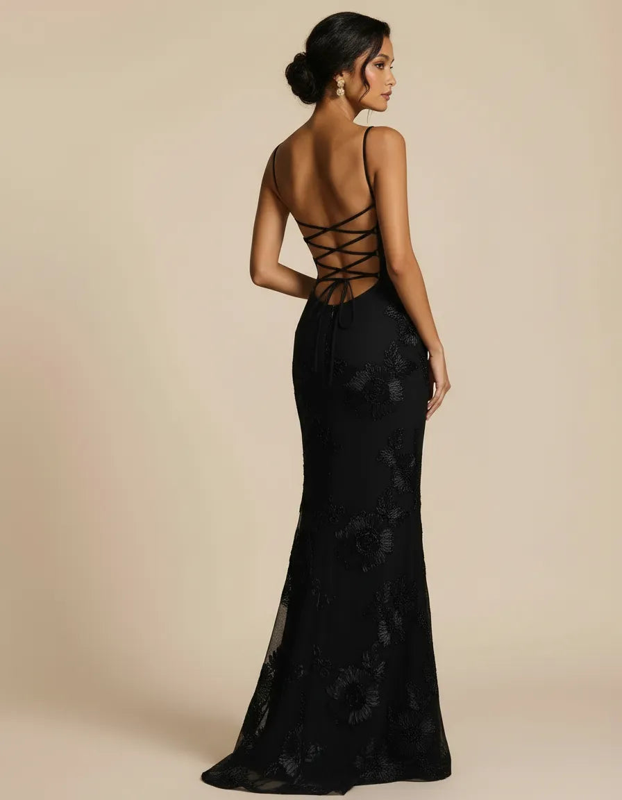 Celestine – Hourglass Floral Gown